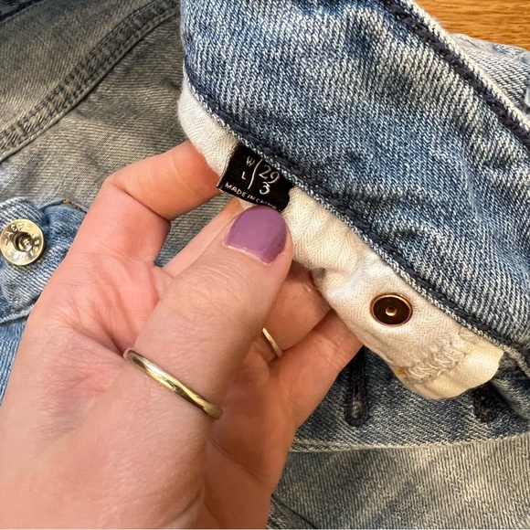 A&F button fly jean shorts - Picture 3 of 3